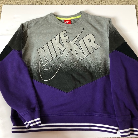 nike air mauve sweatshirt
